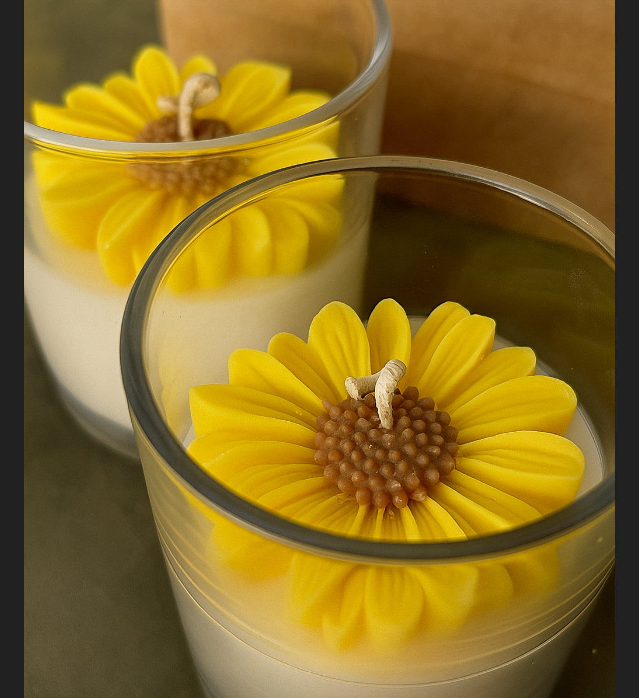 Flower Jar Candle